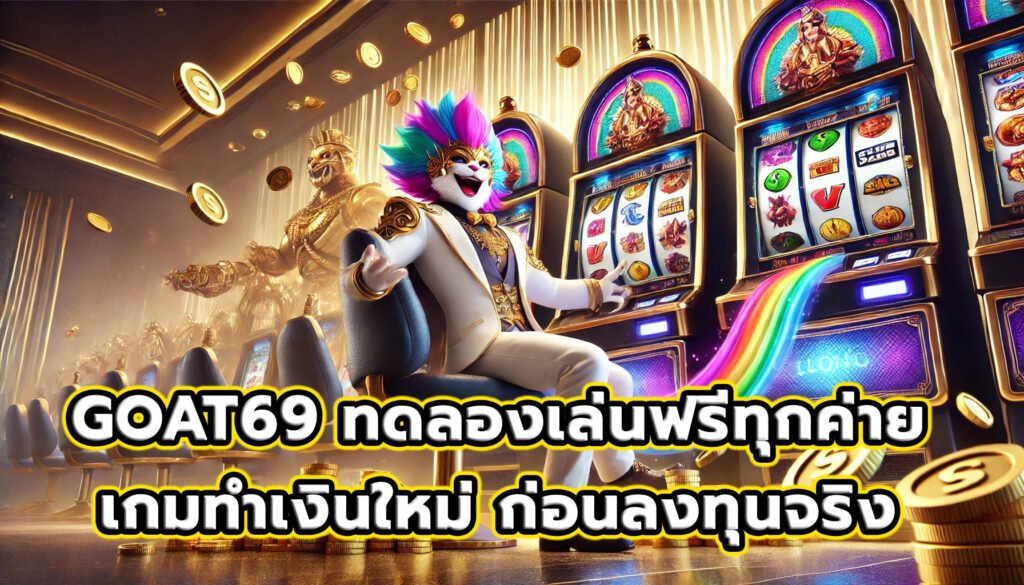 GOAT69 ทดลองเล่นฟรีทุกค่าย เกมทำเงินใหม่ ก่อนลงทุนจริง