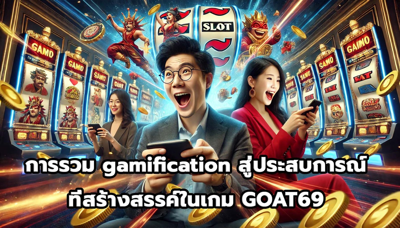 การรวม gamification สู่ประสบการณ์ที่สร้างสรรค์ในเกม GOAT69-10